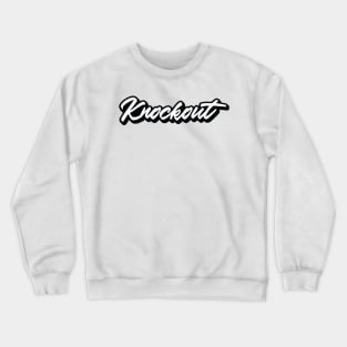 KNOCKOUT Simple Tee Crewneck Sweatshirt